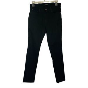 Fashion Nova Women’s Distressed Black Skinny Jeans Size 9/10